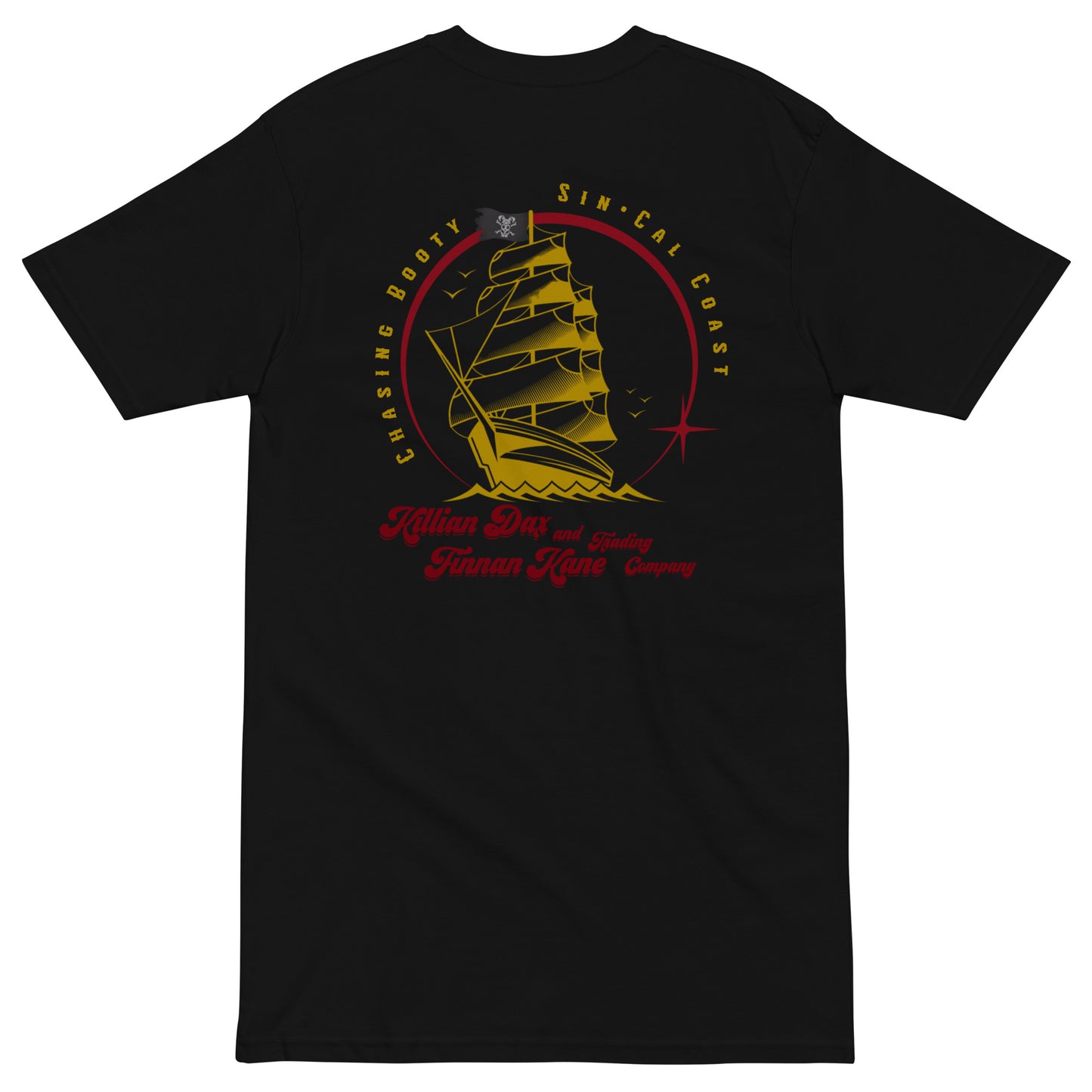 Chasing Booty Premium Tee (Back of Tee)