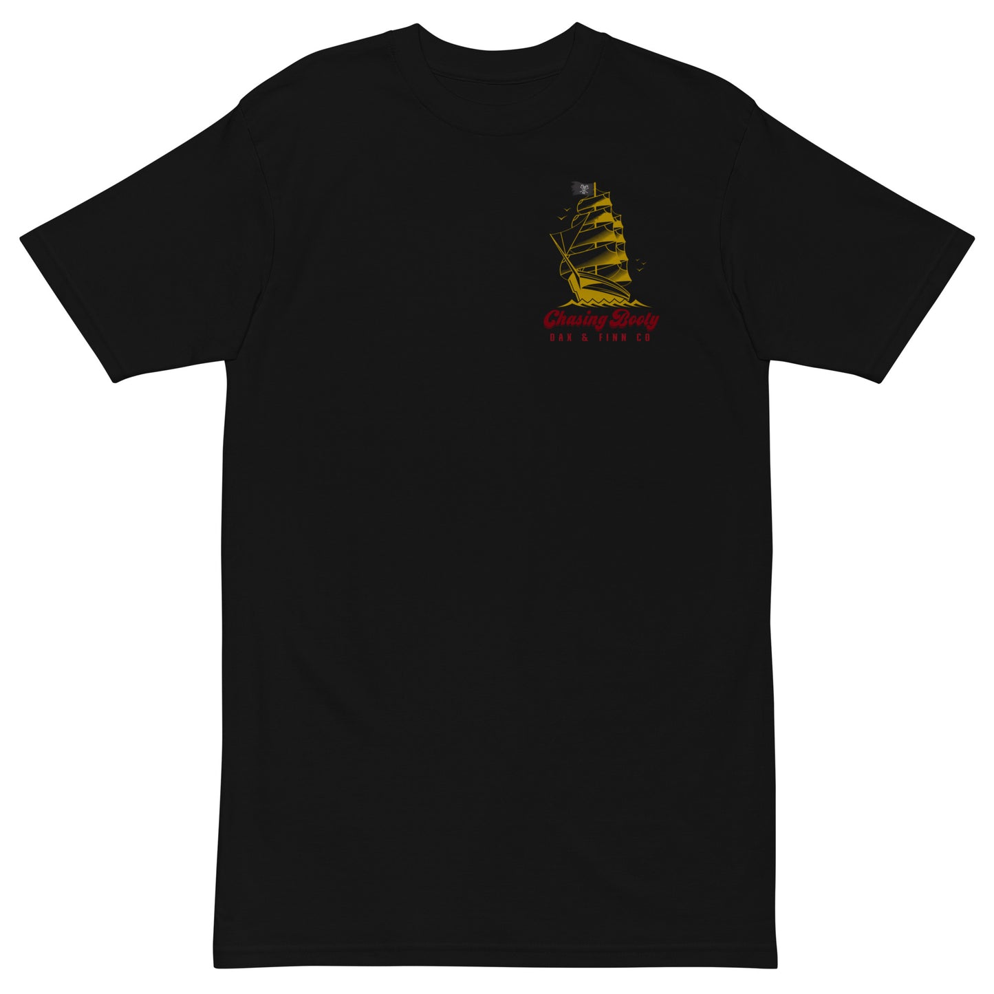 Chasing Booty Premium Tee (Back of Tee)