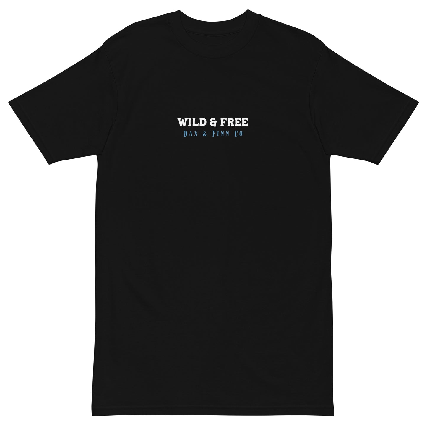 USA Wild & Free Premium Tee (Back of Tee)
