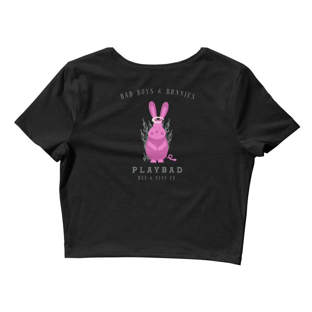 Bunny PLAYBAD Crop Tee